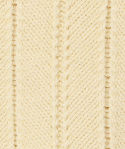 D’ARLES MERINO:ヘリンボーンプルオーバー
