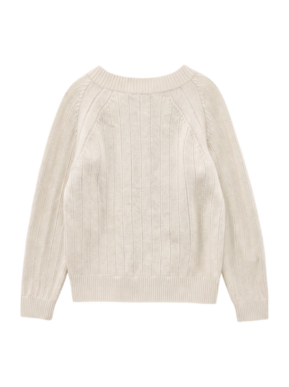 D’ARLES MERINO:ヘリンボーンプルオーバー