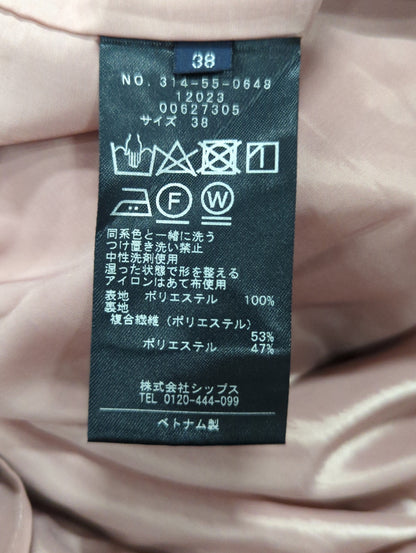 〈手洗い可能〉ウエストベルト2WAYスキッパーワンピース