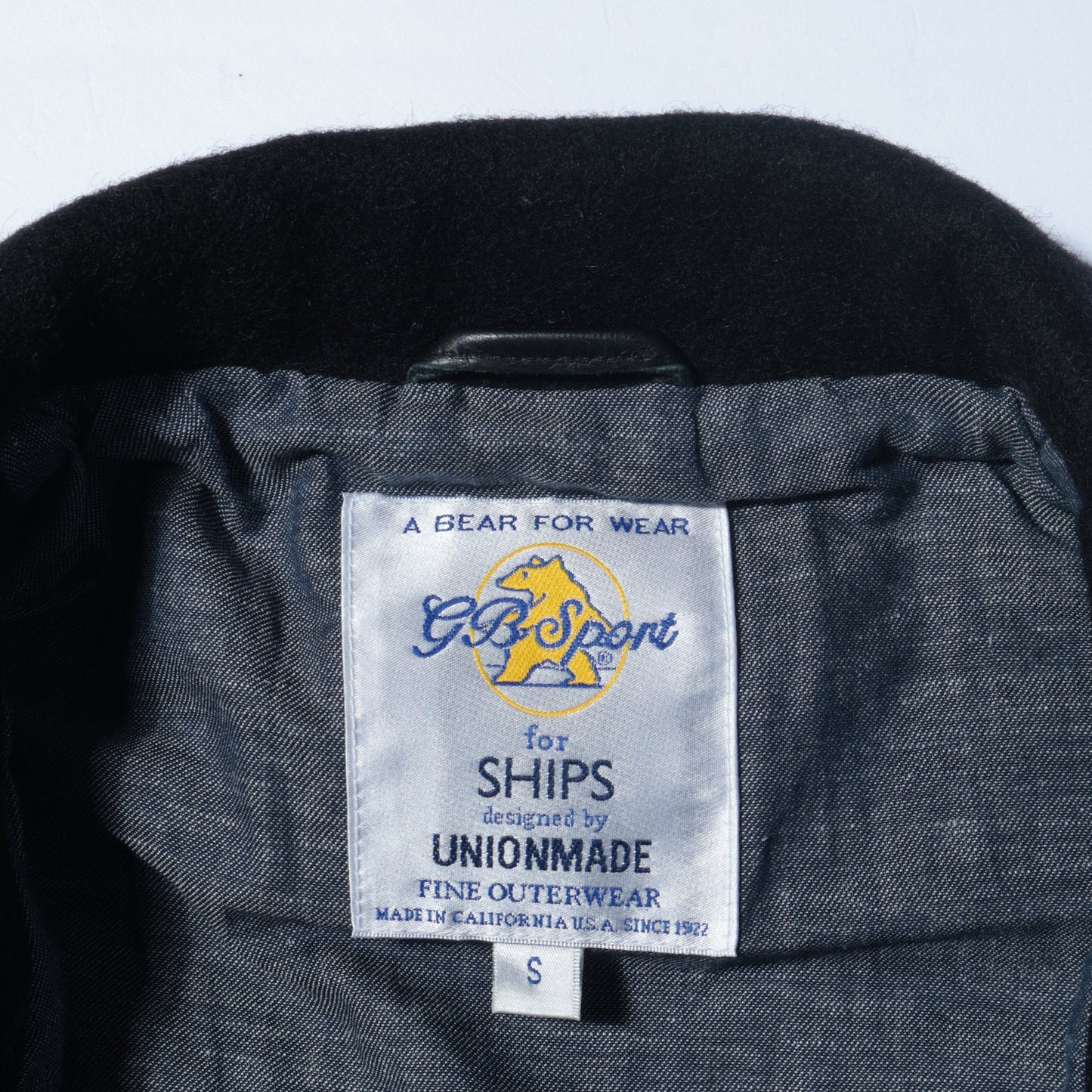 GB:32OZ MELTON BOMBER JAC