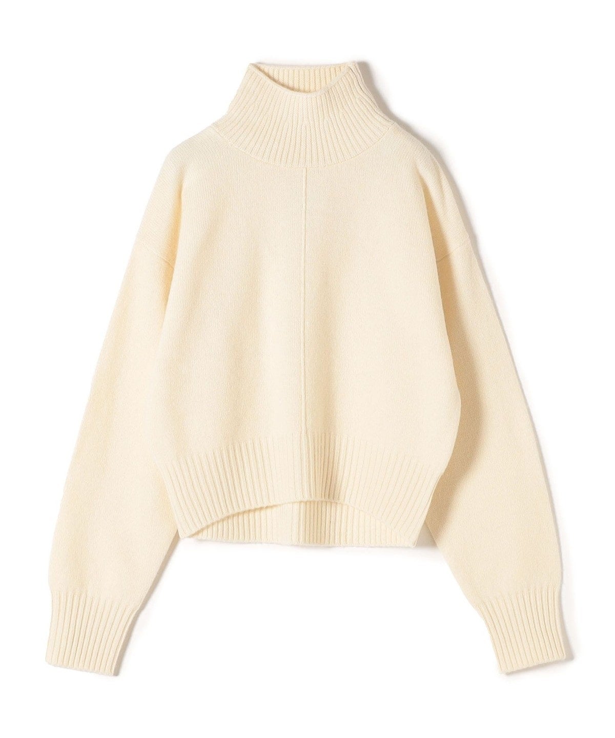 〈手洗い可能〉ウールカシミヤ センターシームタートルネック