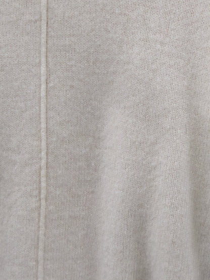 〈手洗い可能〉ウールカシミヤ センターシームタートルネック