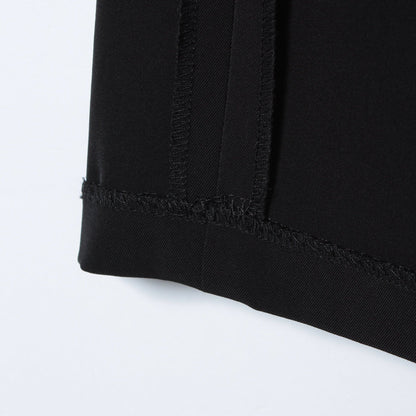 【手洗い可能】ワイドクロップドパンツ