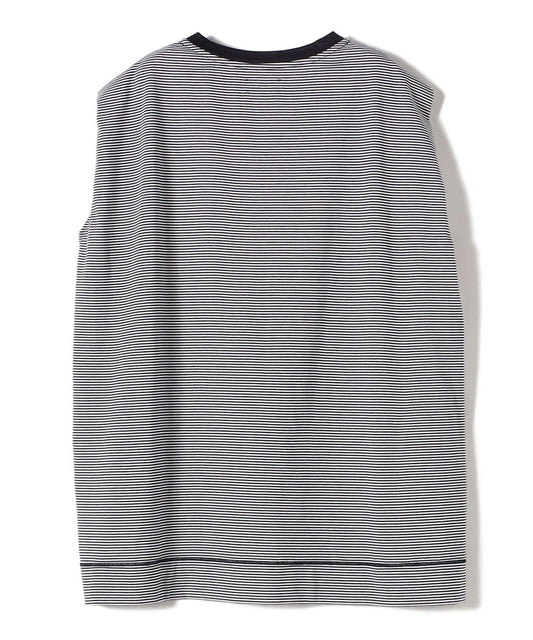 SHIPS Primary Navy Label:〈手洗い可能〉ボクシー ジャージ プルオーバー