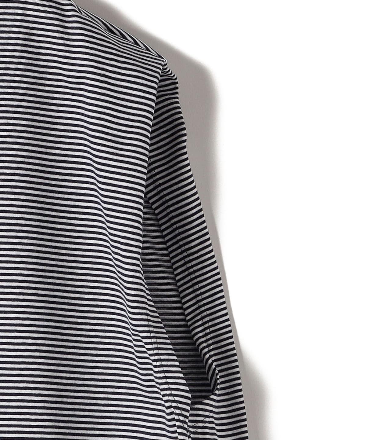 SHIPS Primary Navy Label:〈手洗い可能〉ボクシー ジャージ プルオーバー