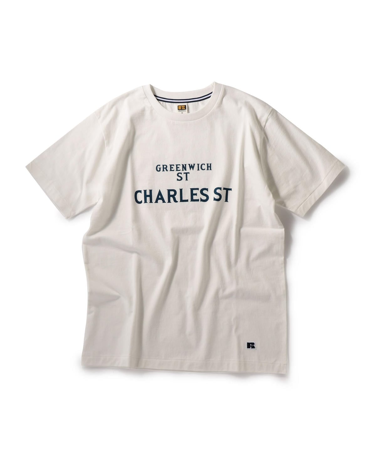 RUSSELL ATHLETIC×SHIPS: 別注 プリント Tシャツ 19SS