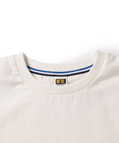 RUSSELL ATHLETIC×SHIPS: 別注 プリント Tシャツ 19SS