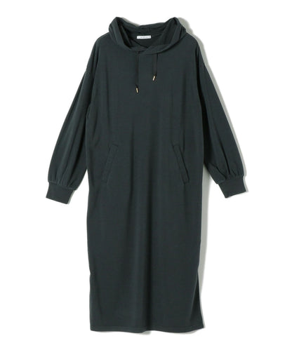 SHIPS Days:ソフト裏毛フーディーワンピース