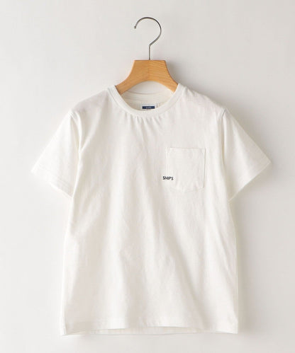 【WEB限定】SHIPS KIDS:100〜160cm /〈家族おそろい〉SHIPS マイクロロゴ TEE