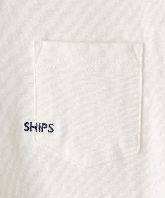 【WEB限定】SHIPS KIDS:100〜160cm /〈家族おそろい〉SHIPS マイクロロゴ TEE