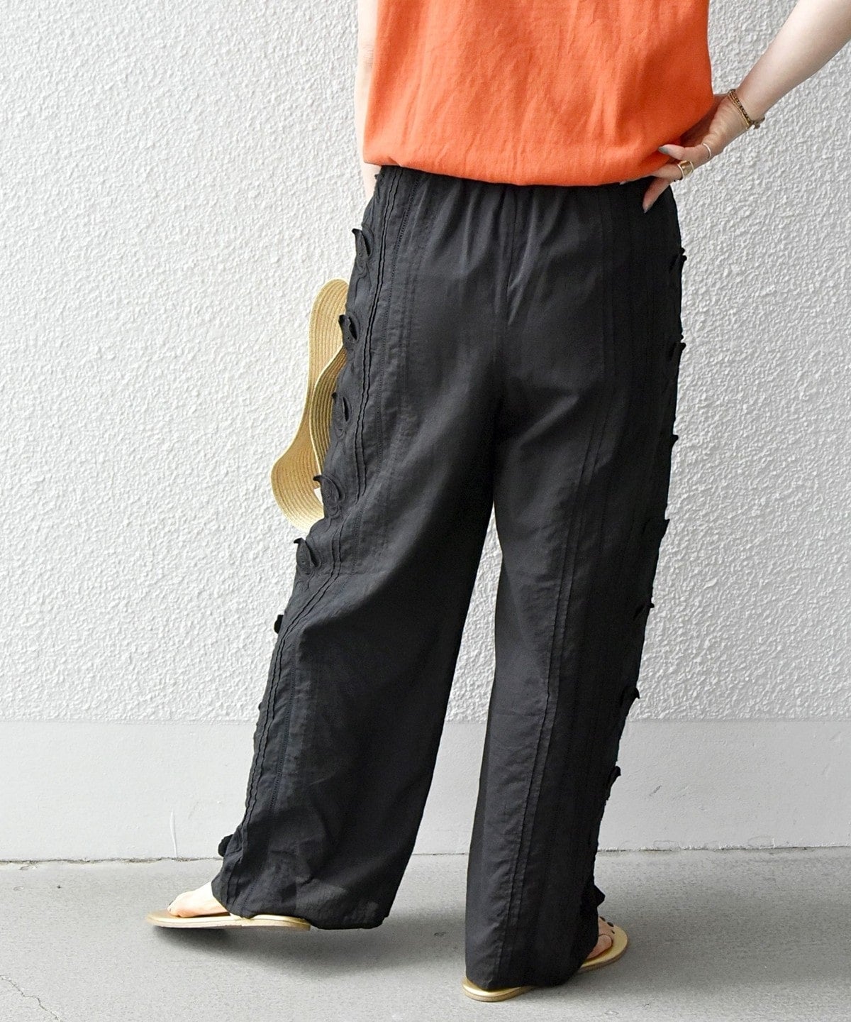 bon_meur: 3D エンブロ ロングパンツ