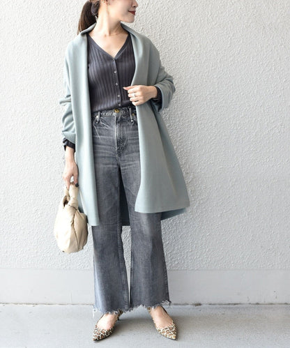 〈手洗い可能〉ブークレダブルフェイス羽織り