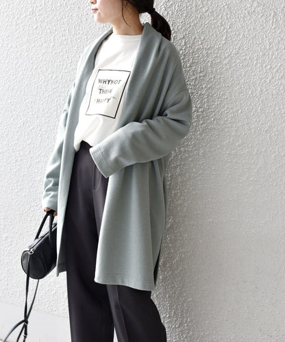 〈手洗い可能〉ブークレダブルフェイス羽織り