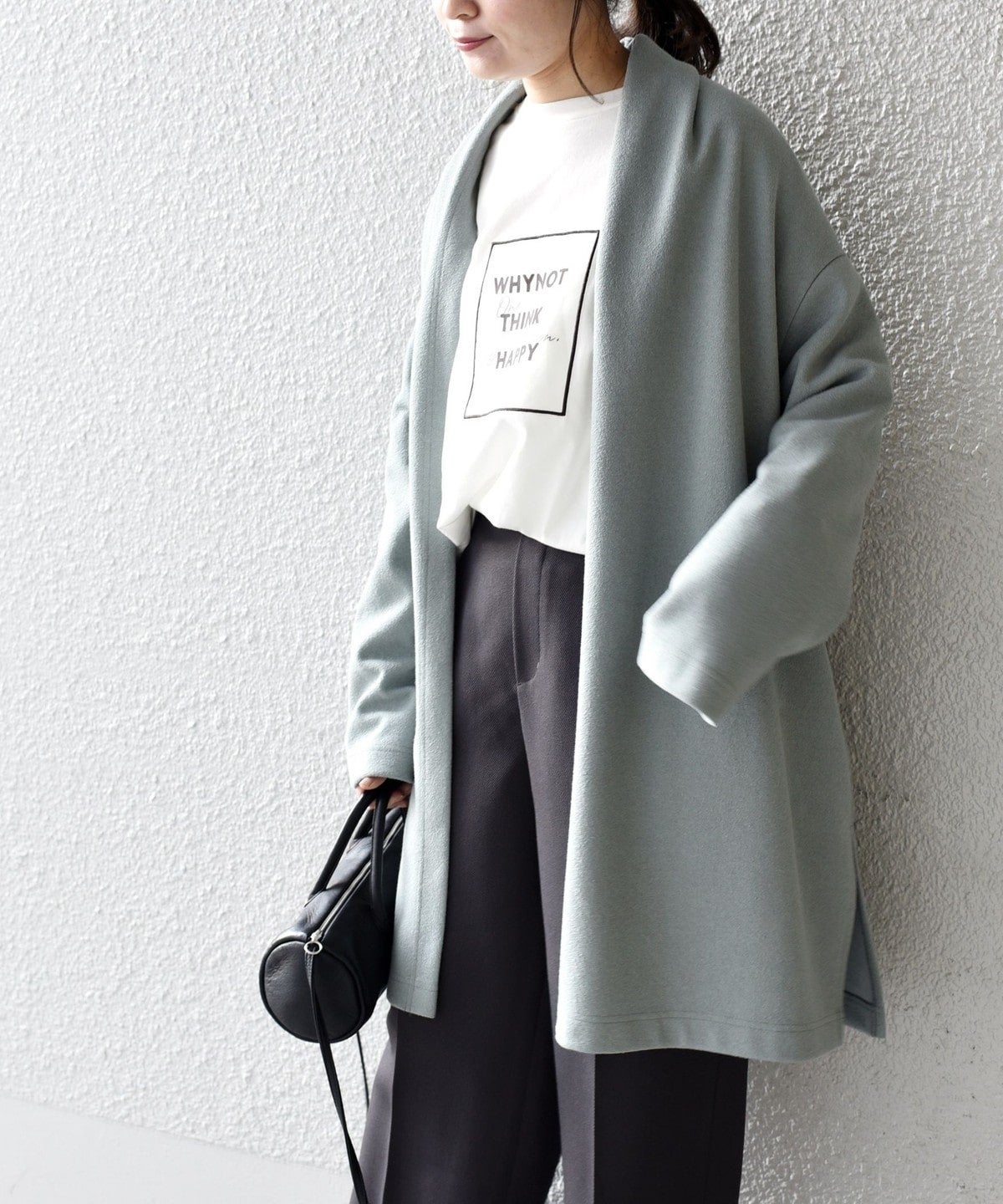 〈手洗い可能〉ブークレダブルフェイス羽織り