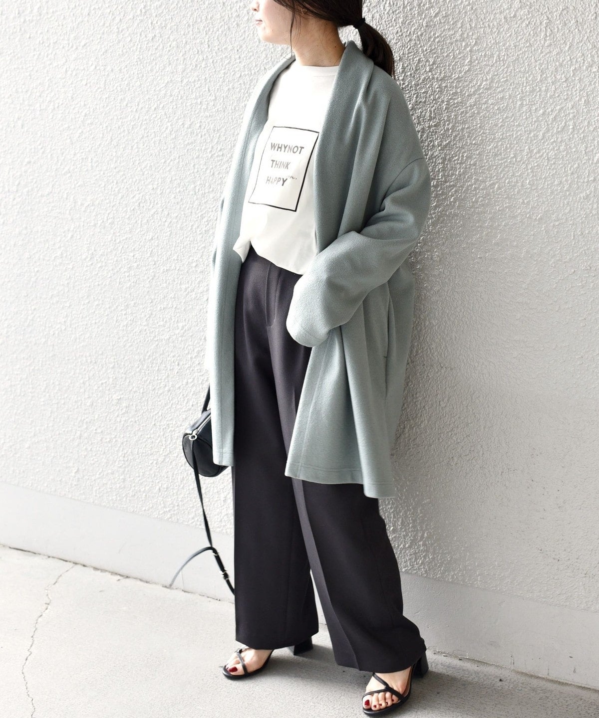 〈手洗い可能〉ブークレダブルフェイス羽織り