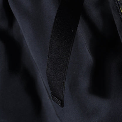 SHIPS Primary Navy Label:ウールチェックパンツ（ネイビー）