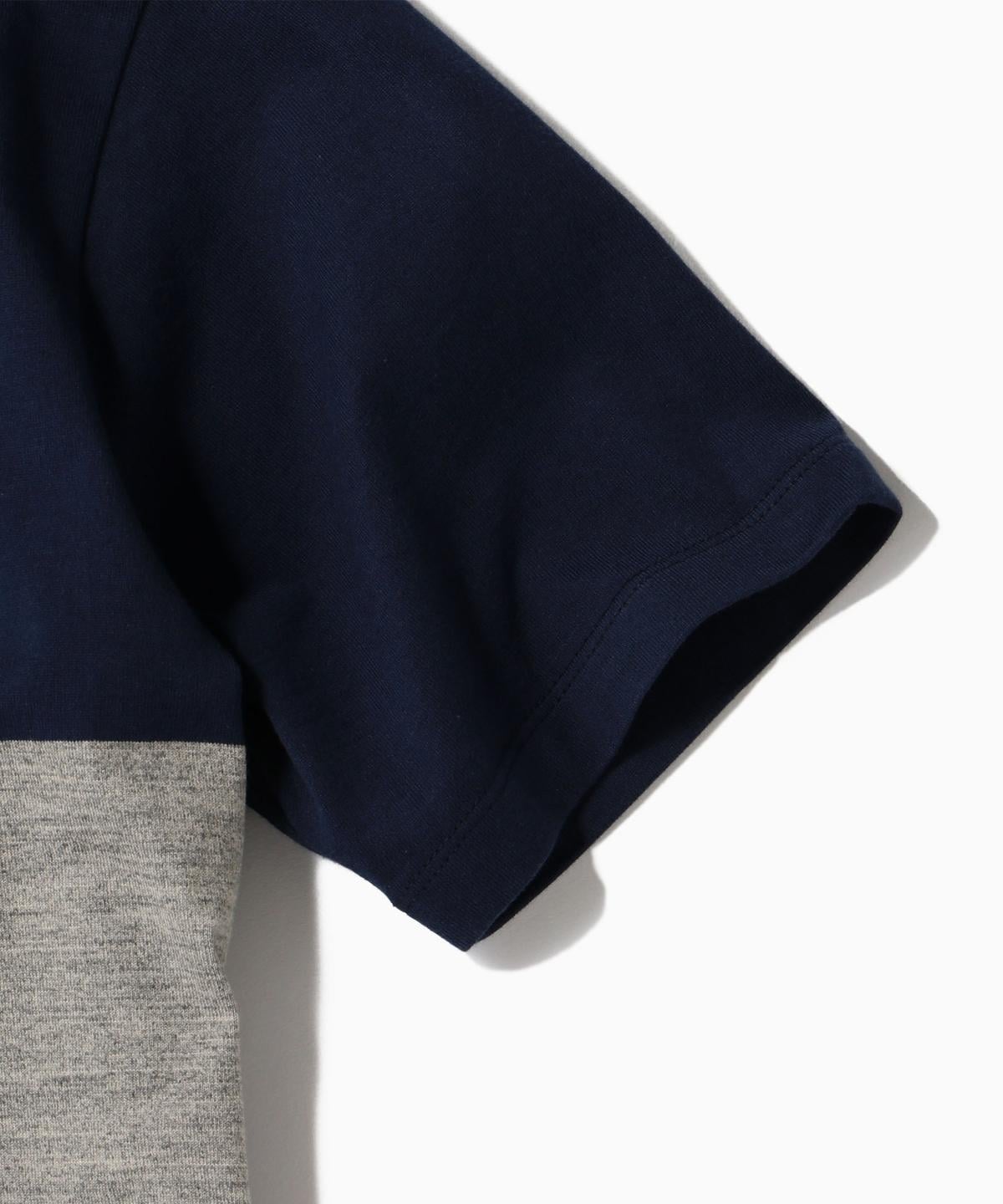 SHIPS: MADE IN JAPAN ワイドボーダー Vネック Tシャツ 19SS