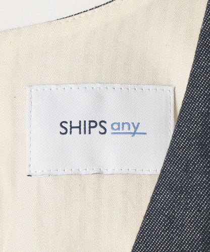 SHIPS any: コットン マキシテント ワンピース〈ウォッシャブル〉
