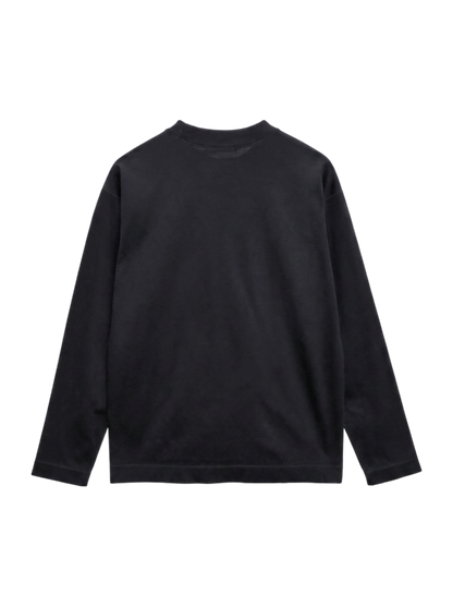 SHIPS: コットン ハイゲージ ポンチ ライト ロングスリーブ Tシャツ