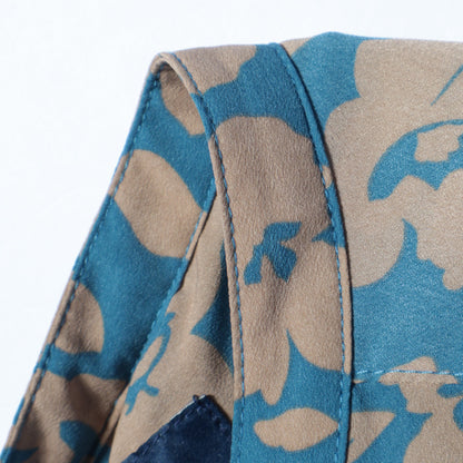 【WEB限定】〈洗濯機可能〉ドット 花柄 サイド プリーツ フレンチスリーブ ワンピース