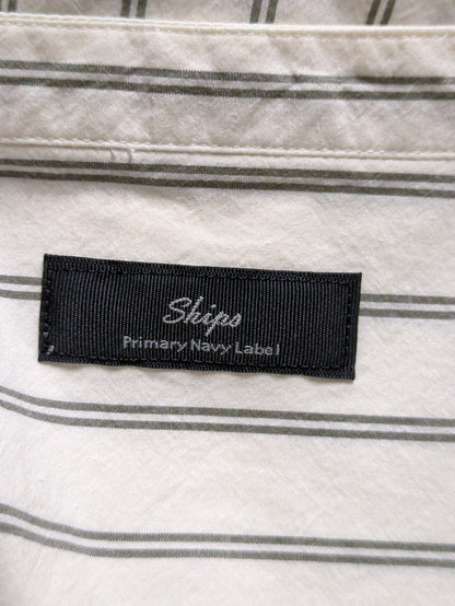 PrimaryNavyLabel:ストライプワンピース