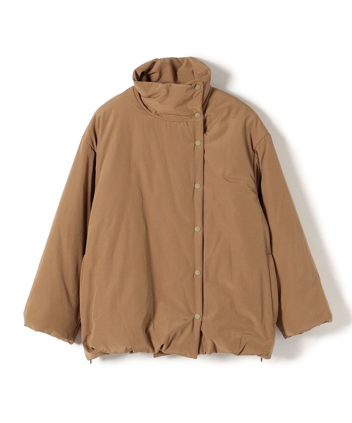 〈撥水加工〉コットンポリ ウェザー 中綿コート