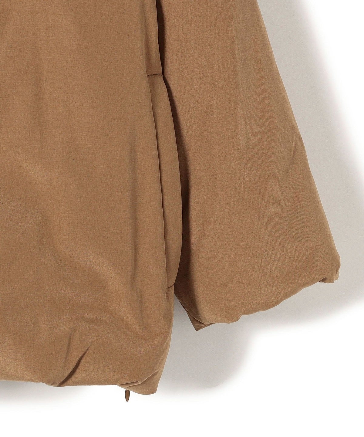 〈撥水加工〉コットンポリ ウェザー 中綿コート