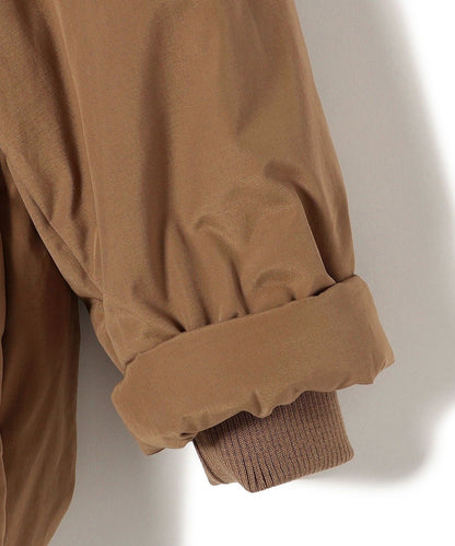 〈撥水加工〉コットンポリ ウェザー 中綿コート