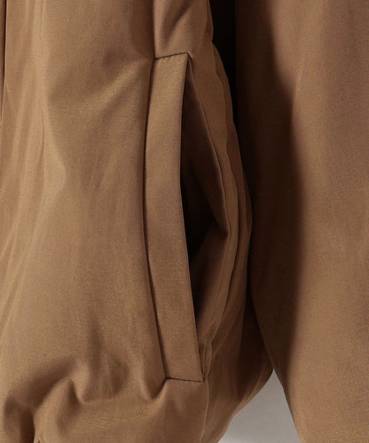 〈撥水加工〉コットンポリ ウェザー 中綿コート