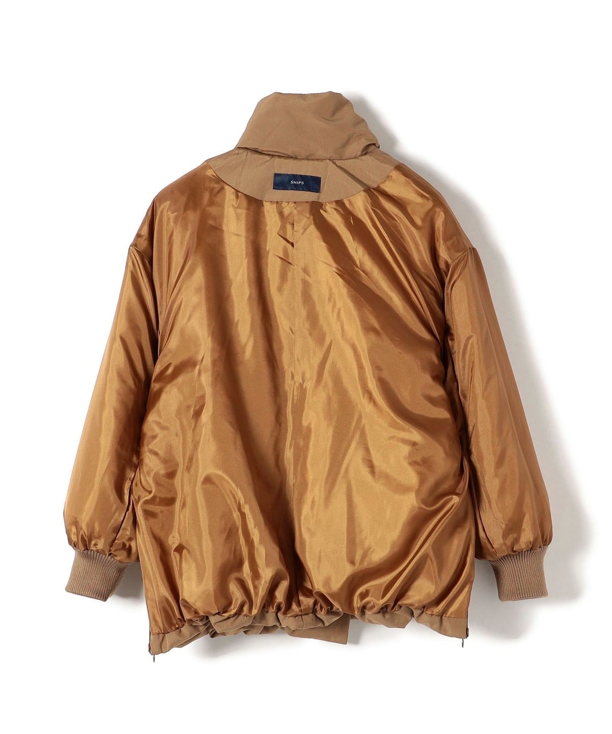 〈撥水加工〉コットンポリ ウェザー 中綿コート