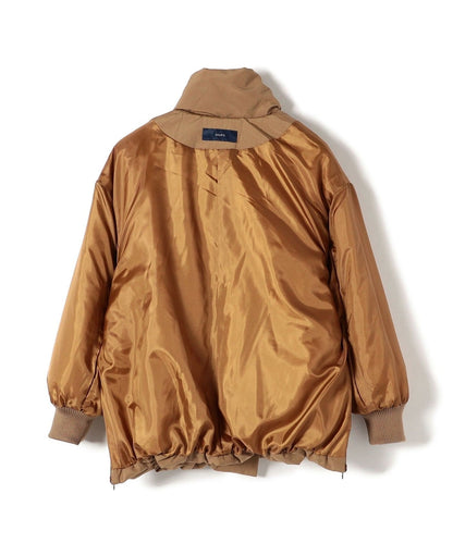 〈撥水加工〉コットンポリ ウェザー 中綿コート