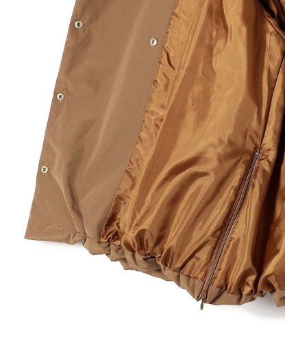 〈撥水加工〉コットンポリ ウェザー 中綿コート