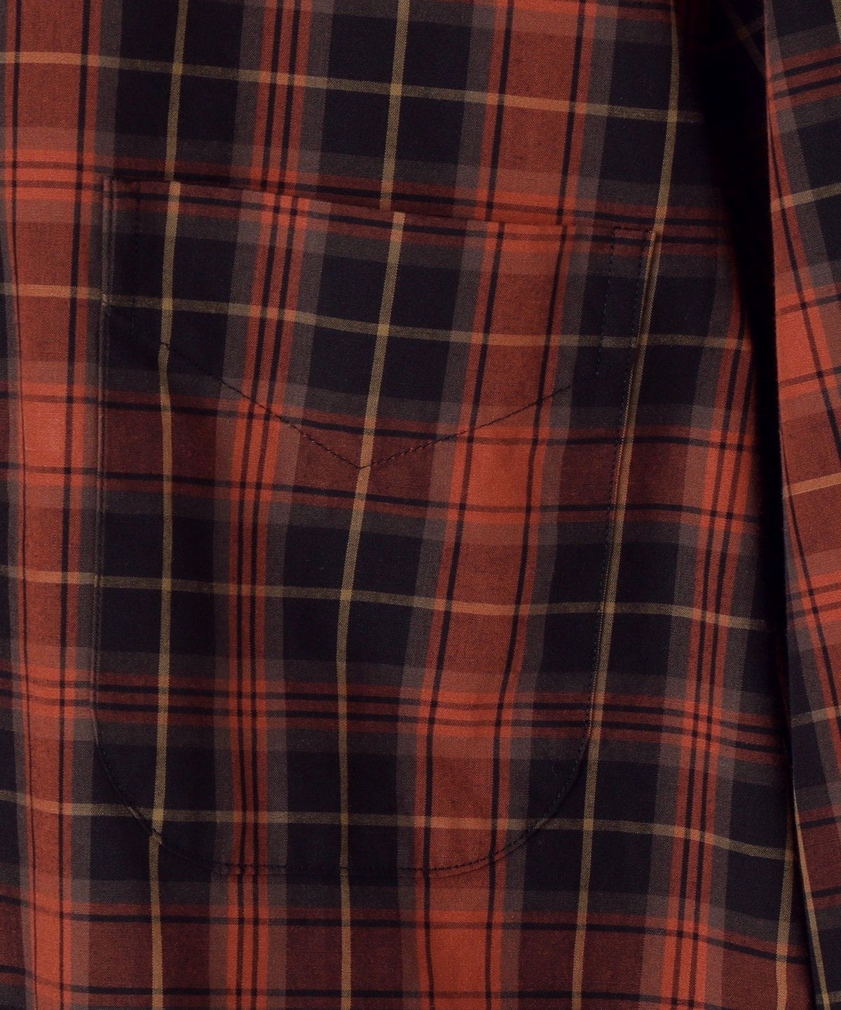 GITMAN VINTAGE: ポプリン チェック ボタンダウン シャツ