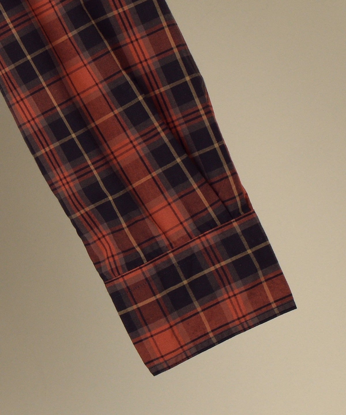 GITMAN VINTAGE: ポプリン チェック ボタンダウン シャツ