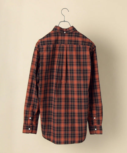 GITMAN VINTAGE: ポプリン チェック ボタンダウン シャツ