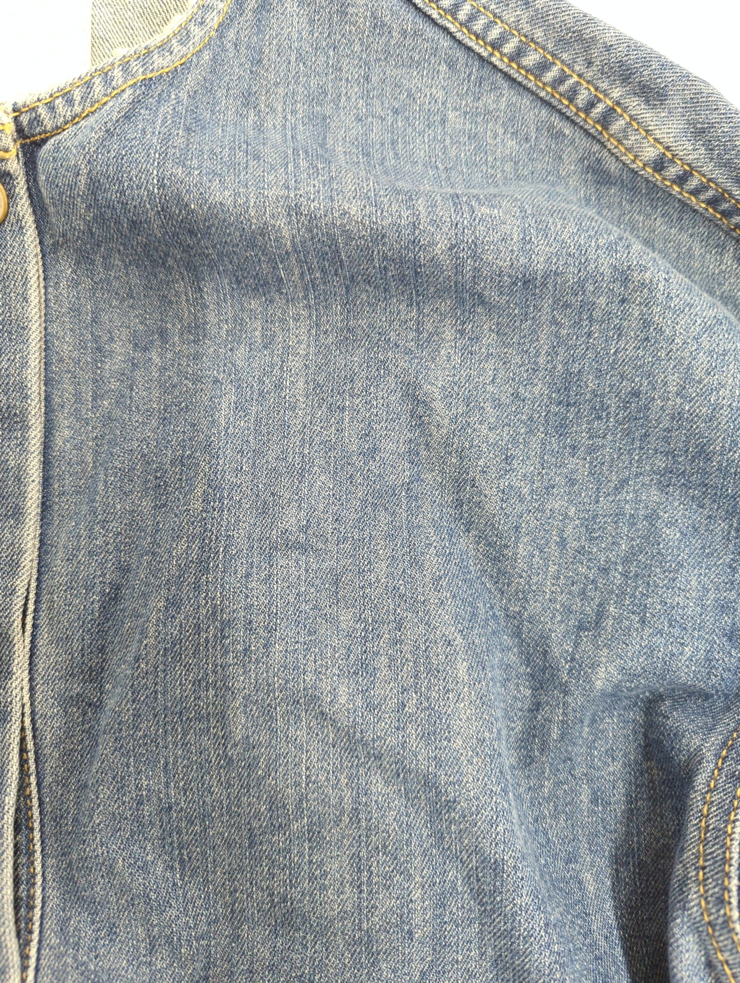 SHIPS any: ノーカラー デニム ブルゾン［SHIPS any DENIM］