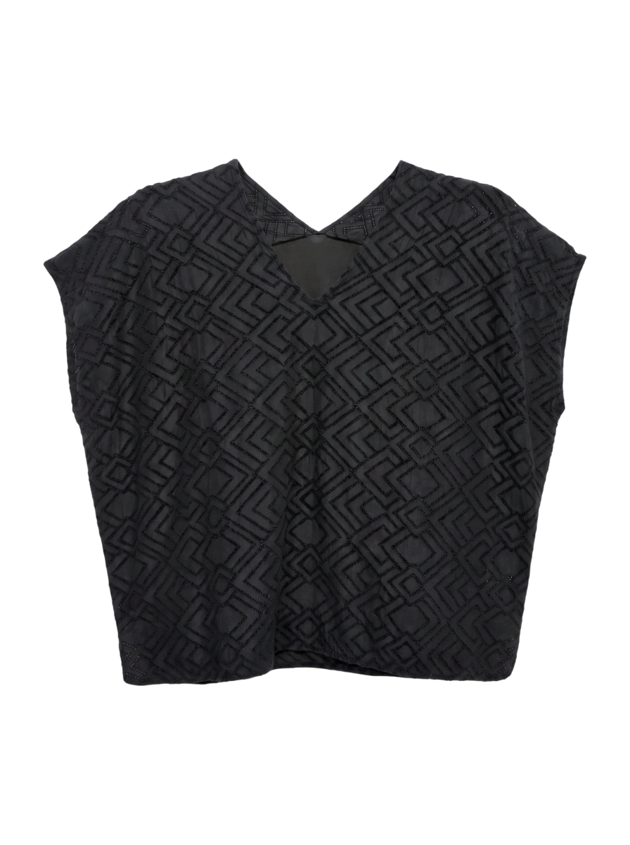 SHIPS:SHISHU LACE  V/N BL