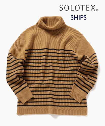 SHIPS: SOLOTEX(R) カシミヤブレンド タートルネック ニット