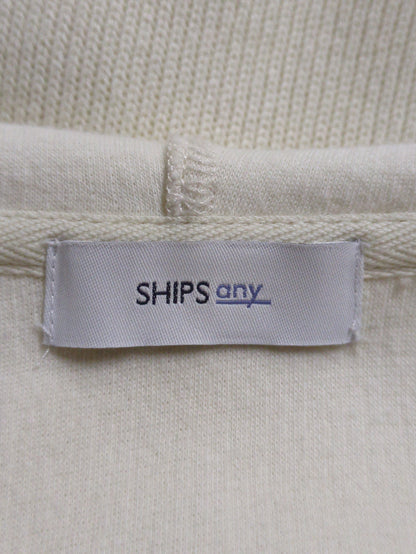 SHIPS any:〈手洗い可能〉サカリバ フード ショート プルオーバー