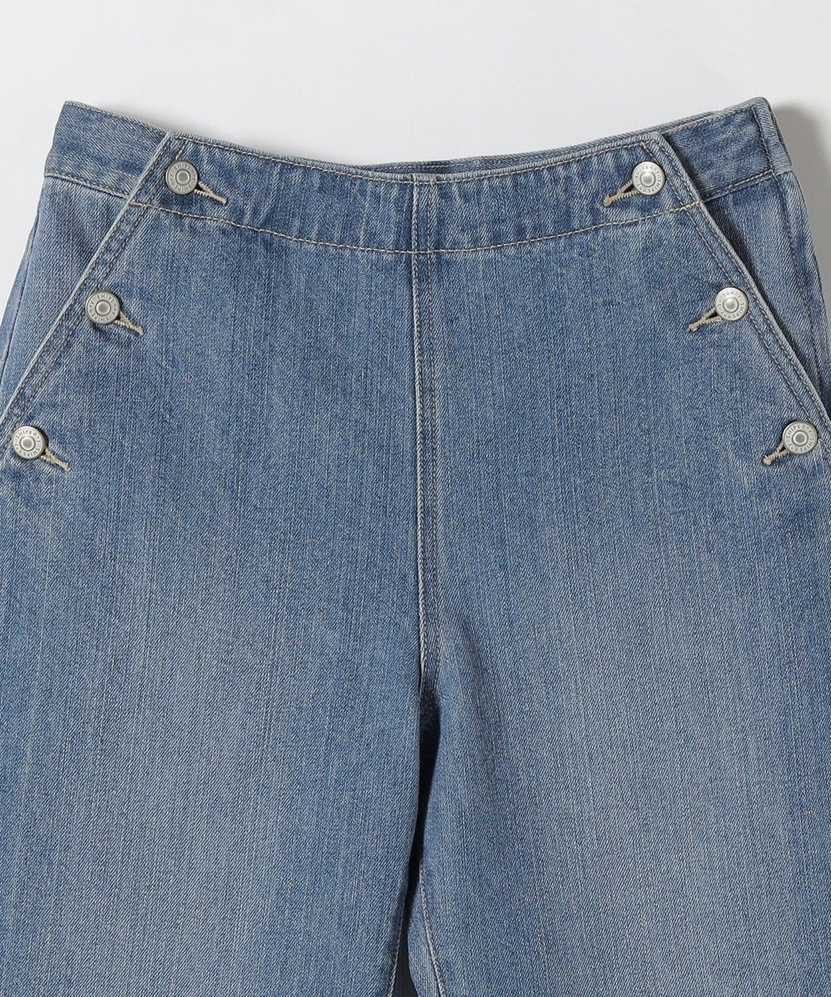 SHIPS any:〈ウォッシャブル〉マリン ストレート デニム パンツ［SHIPS any DENIM］