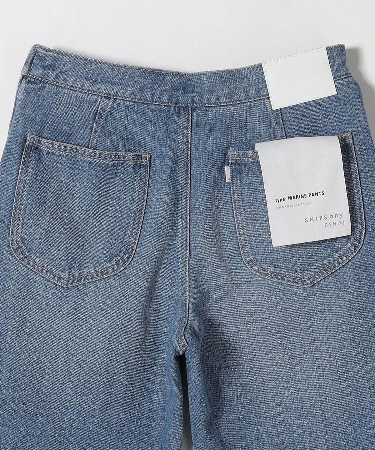 SHIPS any:〈ウォッシャブル〉マリン ストレート デニム パンツ［SHIPS any DENIM］