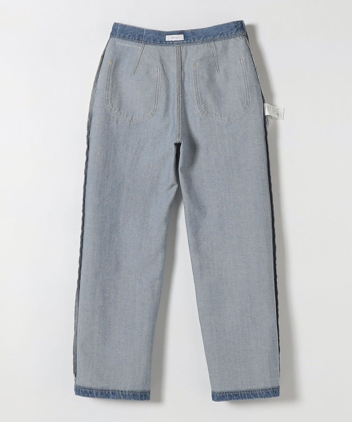 SHIPS any:〈ウォッシャブル〉マリン ストレート デニム パンツ［SHIPS any DENIM］