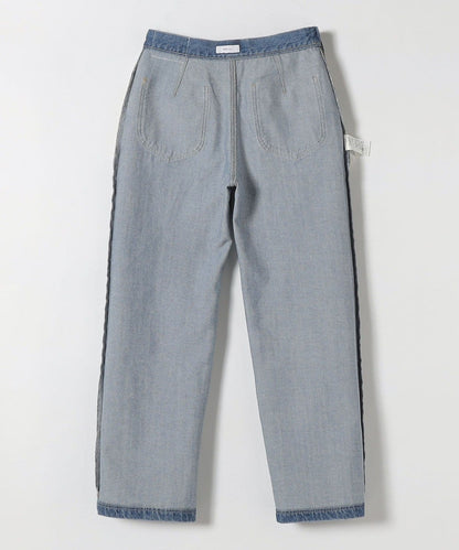 SHIPS any:〈ウォッシャブル〉マリン ストレート デニム パンツ［SHIPS any DENIM］