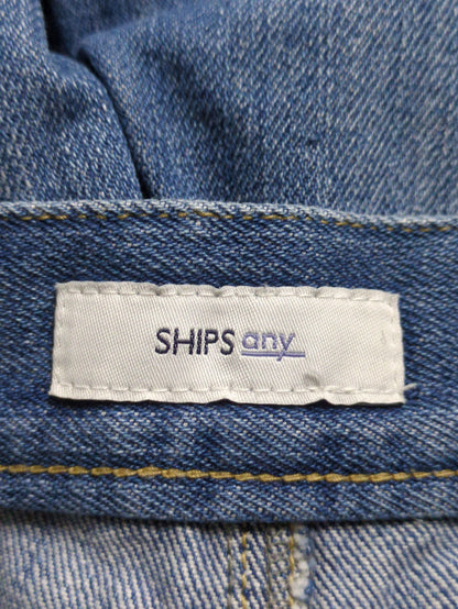 SHIPS any:〈ウォッシャブル〉マリン ストレート デニム パンツ［SHIPS any DENIM］