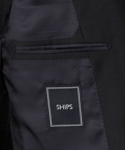 SHIPS:ドーメル デューク モヘア  無地 S3Bスーツ