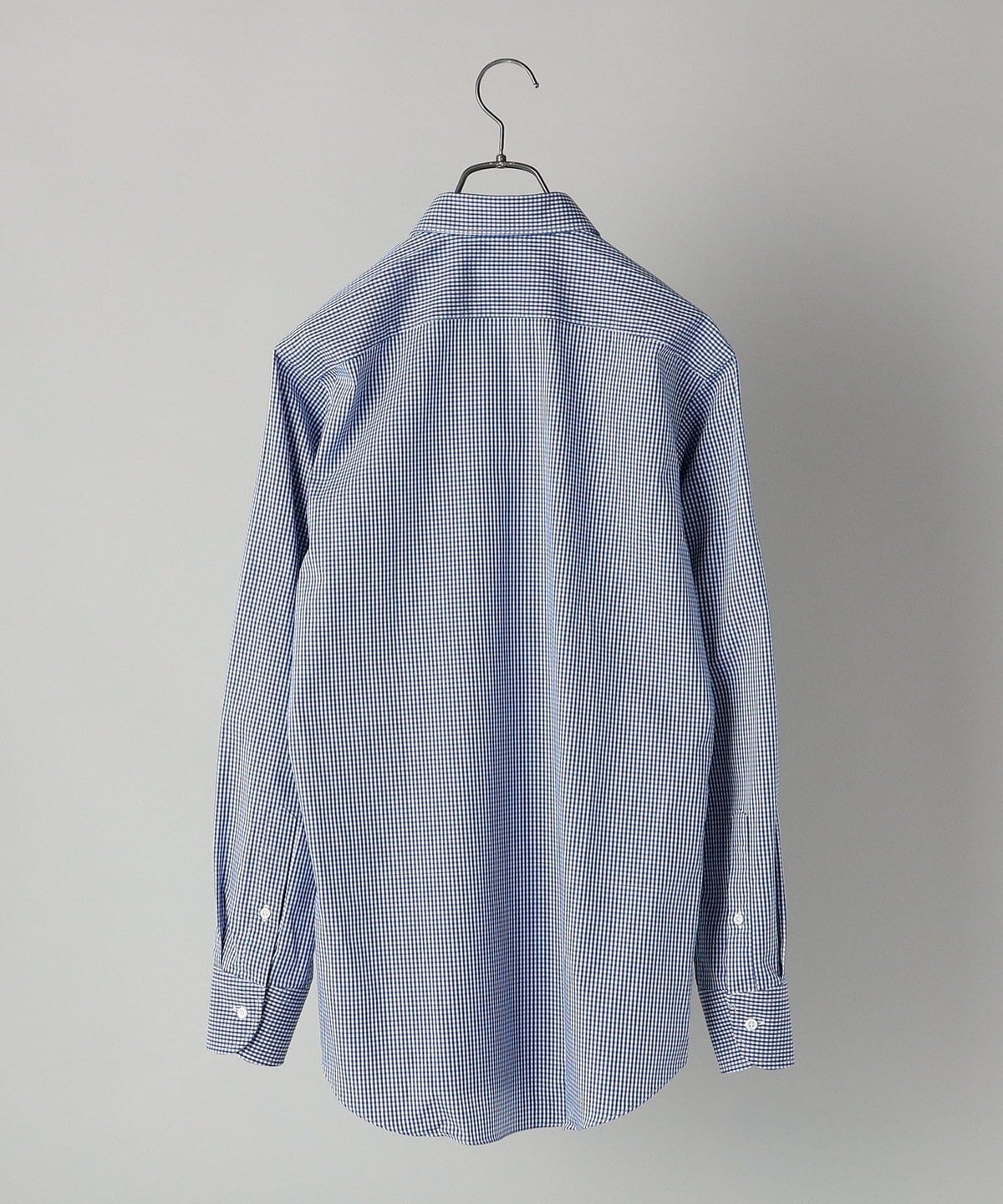 SHIPS: イージーアイロン ギンガムチェック イタリアンボタンダウン  シャツ