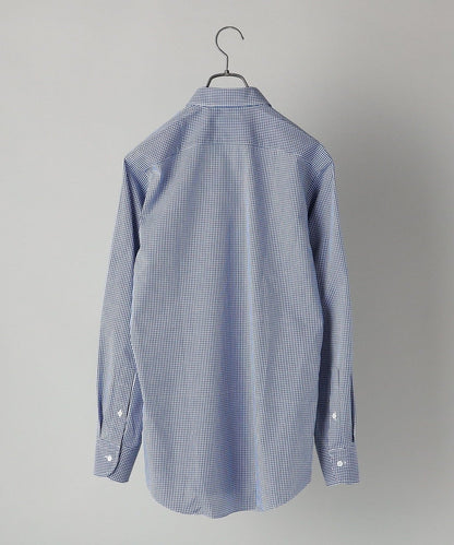 SHIPS: イージーアイロン ギンガムチェック イタリアンボタンダウン  シャツ