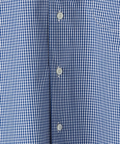 SHIPS: イージーアイロン ギンガムチェック イタリアンボタンダウン  シャツ