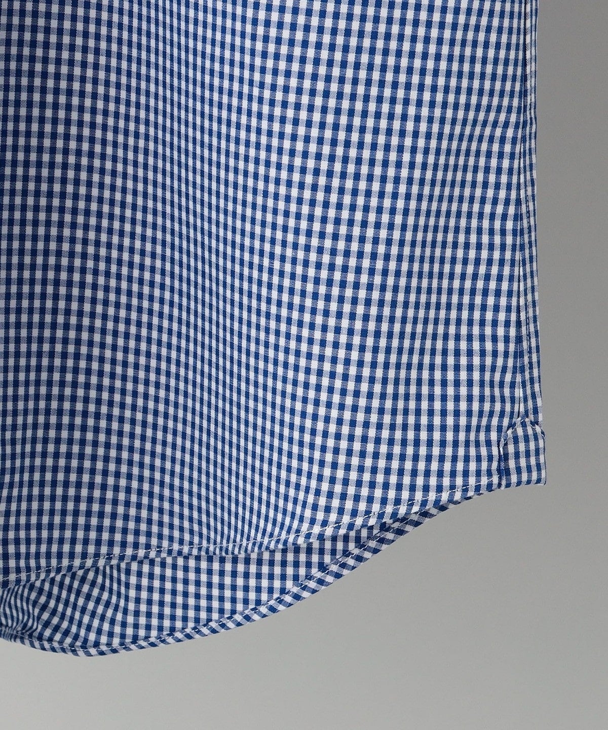 SHIPS: イージーアイロン ギンガムチェック イタリアンボタンダウン  シャツ