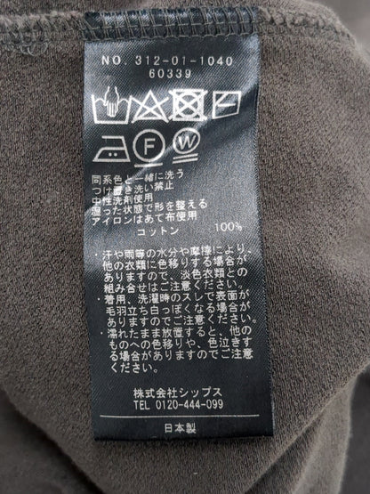 Primary NavyLabel:スビンコットンワイドジャージークルーネック